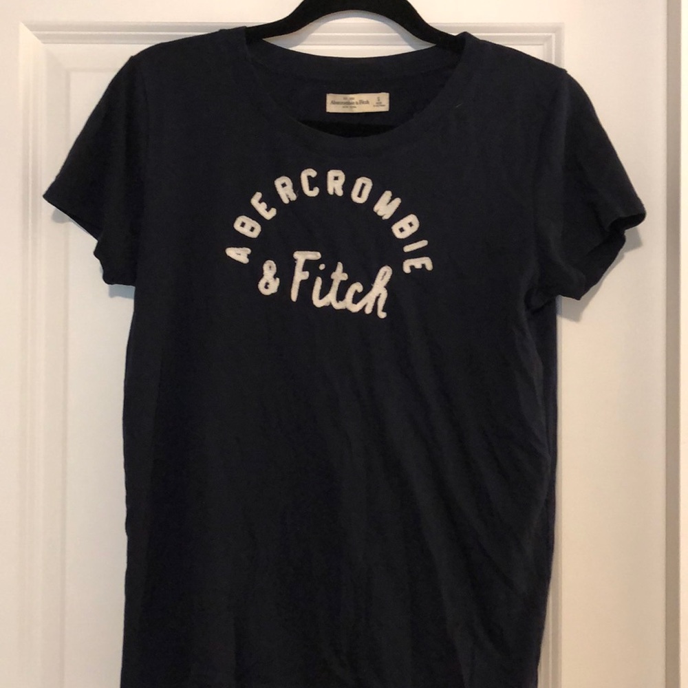 Navy Tee by Abercrombie & Fitch
